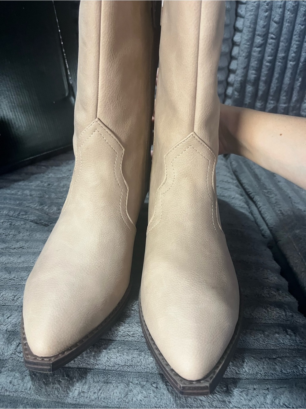 Dolce Vita Tall Dune Over-the-Knee Western Style Boots new - Picture 5 of 7